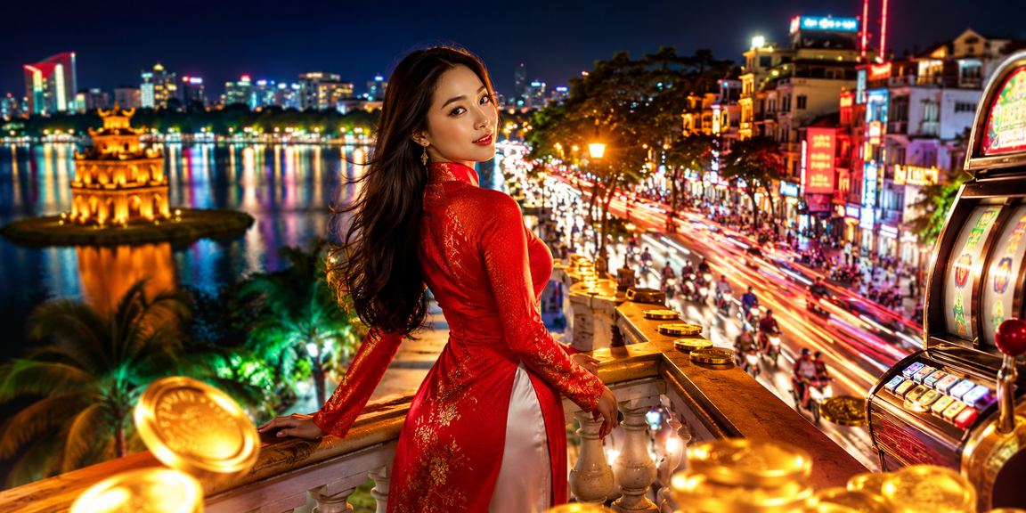 Người chơi Việt Nam theo dõi game slot trên điện thoại ở Hà Nội